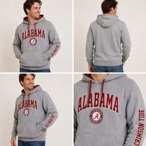 Alabama Crimson Tide Stadium Athletics Hoodie Women’s XL Gray Pullover NCAA
